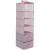 image:imageDelta Children 6 Shelf Hanging Wall Storage with 2 Drawers  Easy StorageOrganization Solution Holds Sweaters Shirts Pants Accessories amp More  Movable Drawers Allow for Customization NavyPink