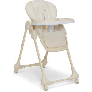 image:imageLittle Folks by Delta Children 2in1 SlimFold High Chair for Babies and Toddlers BlackCream