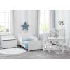 image:imageDelta Children MySize Wood Toddler Bed  Greenguard Gold Certified Dark ChocolateBianca White
