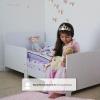 image:imageDelta Children MySize Wood Toddler Bed  Greenguard Gold Certified Dark ChocolateGrey