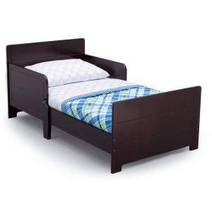 image:imageDelta Children MySize Wood Toddler Bed  Greenguard Gold Certified Dark ChocolateDark Chocolate