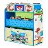 image:imageDelta Children  Toy Story Design amp Store 6 Bin Toy Storage Organizer  Greenguard Gold Certified Blue