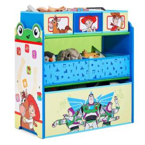 image:imageDelta Children  Toy Story Design amp Store 6 Bin Toy Storage Organizer  Greenguard Gold Certified Blue