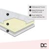 image:imageDelta Children Essex 4in1 Convertible Baby Crib Bianca White with Natural Legs  Delta Children Twinkle Galaxy Dual Sided Recycled Fiber Core Crib and Toddler Mattress BundleGrey With Natural Legs