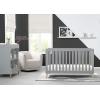 image:imageDelta Children Essex 4in1 Convertible Baby Crib Bianca White with Natural Legs  Delta Children Twinkle Galaxy Dual Sided Recycled Fiber Core Crib and Toddler Mattress BundleGrey With Natural Legs