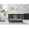 image:imageDelta Children Essex 4in1 Convertible Baby Crib Bianca White with Natural Legs  Delta Children Twinkle Galaxy Dual Sided Recycled Fiber Core Crib and Toddler Mattress BundleEbony