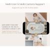 image:imageDelta Children Smart Sleep Baby Monitor with Floor Stand Auto Motion TrackingAlerting 360 Pan45 Tilt Night Vision TwoWay Talk Temp amp Humidity Alerts AlexaGoogle Compatible 25K1440p QHD