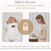 image:imageDelta Children Smart Sleep Baby Monitor with Floor Stand Auto Motion TrackingAlerting 360 Pan45 Tilt Night Vision TwoWay Talk Temp amp Humidity Alerts AlexaGoogle Compatible 25K1440p QHD