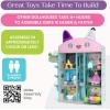 image:imageGabbys Dollhouse Purrfect Playhouse by Delta Children  Features Sounds amp Light Up Ear  Includes 20 Accessories  Fits 8inch Dolls  Pretend Play Dream Gift for Ages 3