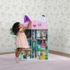 image:imageGabbys Dollhouse Purrfect Playhouse by Delta Children  Features Sounds amp Light Up Ear  Includes 20 Accessories  Fits 8inch Dolls  Pretend Play Dream Gift for Ages 3