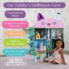 image:imageGabbys Dollhouse Purrfect Playhouse by Delta Children  Features Sounds amp Light Up Ear  Includes 20 Accessories  Fits 8inch Dolls  Pretend Play Dream Gift for Ages 3