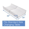 image:imageBeautyrest Foam Contoured Changing Pad with Waterproof Cover32x16x45 Inch Pack of 1