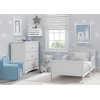 image:imageDelta Children Bennett Wood Toddler Bed  Greenguard Gold Certified Dark ChocolateBianca White