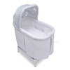 image:imageSimmons Kids Deluxe HandsFree AutoGlide Bedside Bassinet  Portable Crib Features Silent Smooth Gliding Motion that Soothes Baby Arcadia