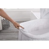 image:imageSimmons Kids Deluxe HandsFree AutoGlide Bedside Bassinet  Portable Crib Features Silent Smooth Gliding Motion that Soothes Baby Arcadia