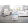 image:imageSimmons Kids Deluxe HandsFree AutoGlide Bedside Bassinet  Portable Crib Features Silent Smooth Gliding Motion that Soothes Baby Arcadia