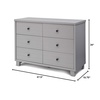 image:imageSimmons Kids Rowen Double Dresser Grey