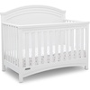 image:imageSimmons Kids SlumberTime Emma 4in1 Convertible Baby Crib N More  Greenguard Gold Certified Bianca WhiteBianca White