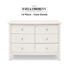 image:imageSimmons Kids Slumbertime Madisson 6 Drawer Dresser White Ambiance