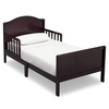 image:imageDelta Children Bennett Wood Toddler Bed  Greenguard Gold Certified Dark ChocolateDark Chocolate
