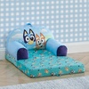 image:imageDelta Children  Bluey Cozee Buddy FlipOut Kids Chair BlueBlue