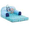 image:imageDelta Children  Bluey Cozee Buddy FlipOut Kids Chair BlueBlue