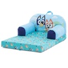 image:imageDelta Children  Bluey Cozee Buddy FlipOut Kids Chair BlueBlue