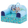 image:imageDelta Children  Bluey Cozee Buddy FlipOut Kids Chair BlueBlue