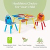 image:imageDelta Children Sesame Street Kids Table and 2 Chair Set with Storage Blue  Greenguard Gold Certified Kids Table amp Chair Set for Toddlers amp Children for ArtsCrafts Snack Time Durable Activity Table