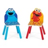 image:imageDelta Children Sesame Street Kids Table and 2 Chair Set with Storage Blue  Greenguard Gold Certified Kids Table amp Chair Set for Toddlers amp Children for ArtsCrafts Snack Time Durable Activity Table