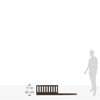 image:imageSimmons Kids Paloma Daybed Toddler Guardrail Kit Rustic Grey