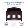 image:imageSimmons Kids SlumberTime Emma Convertible Baby Crib N More Black Espresso