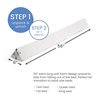 image:imageDelta Children Extra Long Foam Bedrail Bumper  Guardrail for Toddlers amp Kids with WaterResistant NonSlip amp Machine Washable Cover  2pk WhiteExtra Long  Pack of 1