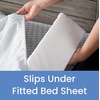 image:imageDelta Children Extra Long Foam Bedrail Bumper  Guardrail for Toddlers amp Kids with WaterResistant NonSlip amp Machine Washable Cover  2pk WhiteExtra Long  Pack of 2