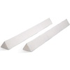 image:imageDelta Children Extra Long Foam Bedrail Bumper  Guardrail for Toddlers amp Kids with WaterResistant NonSlip amp Machine Washable Cover  2pk WhiteExtra Long  Pack of 2