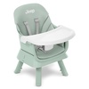image:imageJeep Milestone 6in1 Convertible High Chair by Delta Children Light Grey  6in1 High Chair Converts to Stool Booster Seat Toddler Chair Activity Table and Desk and Chair for Babies amp ToddlersSage Green
