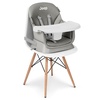 image:imageJeep Milestone 6in1 Convertible High Chair by Delta Children Light Grey  6in1 High Chair Converts to Stool Booster Seat Toddler Chair Activity Table and Desk and Chair for Babies amp ToddlersLight Grey