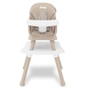 image:imageJeep Milestone 6in1 Convertible High Chair by Delta Children Light Grey  6in1 High Chair Converts to Stool Booster Seat Toddler Chair Activity Table and Desk and Chair for Babies amp ToddlersLight Tan