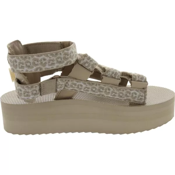 Teva Women's Flatform Mevia Adjustable Quick-Drying Casual Sandals Flat