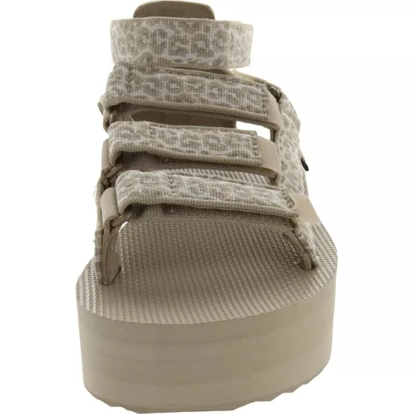 Teva Women's Flatform Mevia Adjustable Quick-Drying Casual Sandals Flat