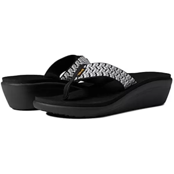 Teva Womens W Voya Wedge Flip-Flop