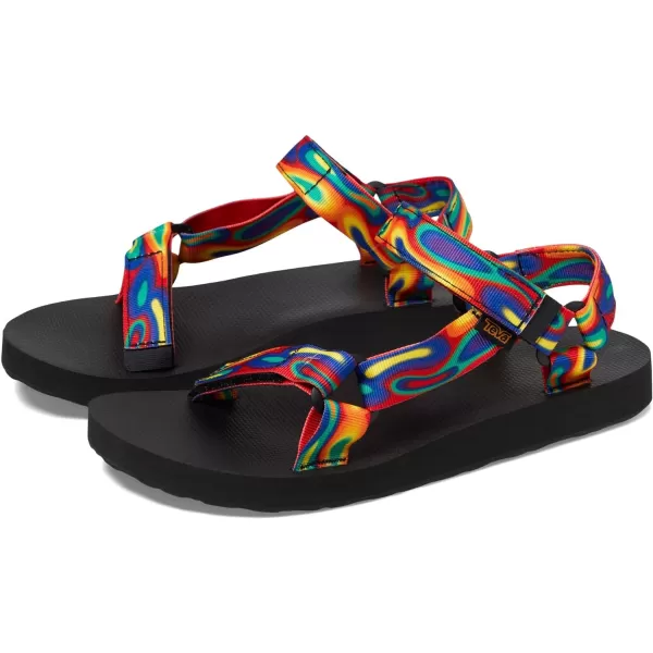 Teva Unisex-Adult Original Universal Rainbow Sandal