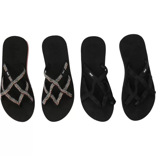 Teva Women's Olowahu Set of Two Pairs of Flip-Flops