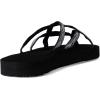 imageTeva Womens Olowahu FlipFlopPalms BlackWhite