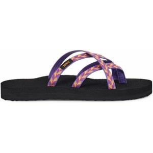 imageTeva Womens Olowahu FlipFlopRetro Geometric Pink