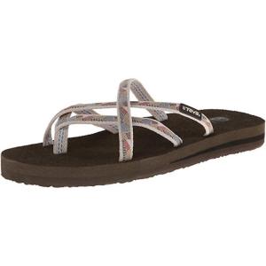 imageTeva Womens Olowahu FlipFlopWaterfallantique Gold