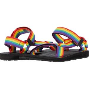 imageTeva Mens Original Universal Tiedye SandalRainbow Black