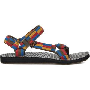 imageTeva Mens Original Universal Tiedye SandalRetro Block Dark Olive