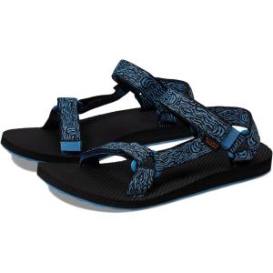 imageTeva Mens Original Universal Tiedye SandalRipple Cendre Blue