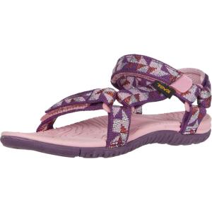 imageTeva UnisexChild T Hurricane 3 SandalCement Squares Metallic Pink